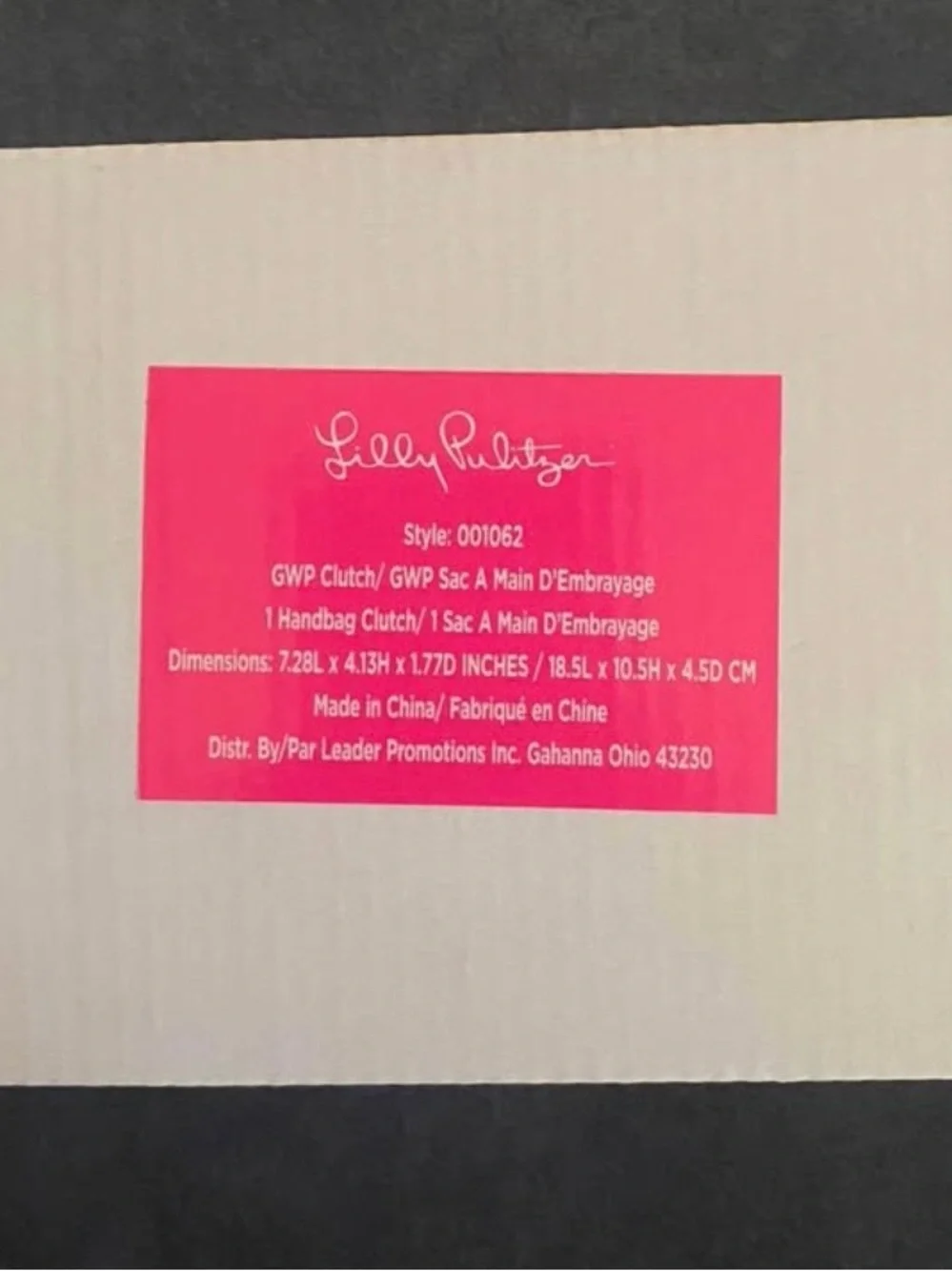 BNWT Lilly Pulitzer Hardshell Clutch In Limeade It's A Spring Thing...